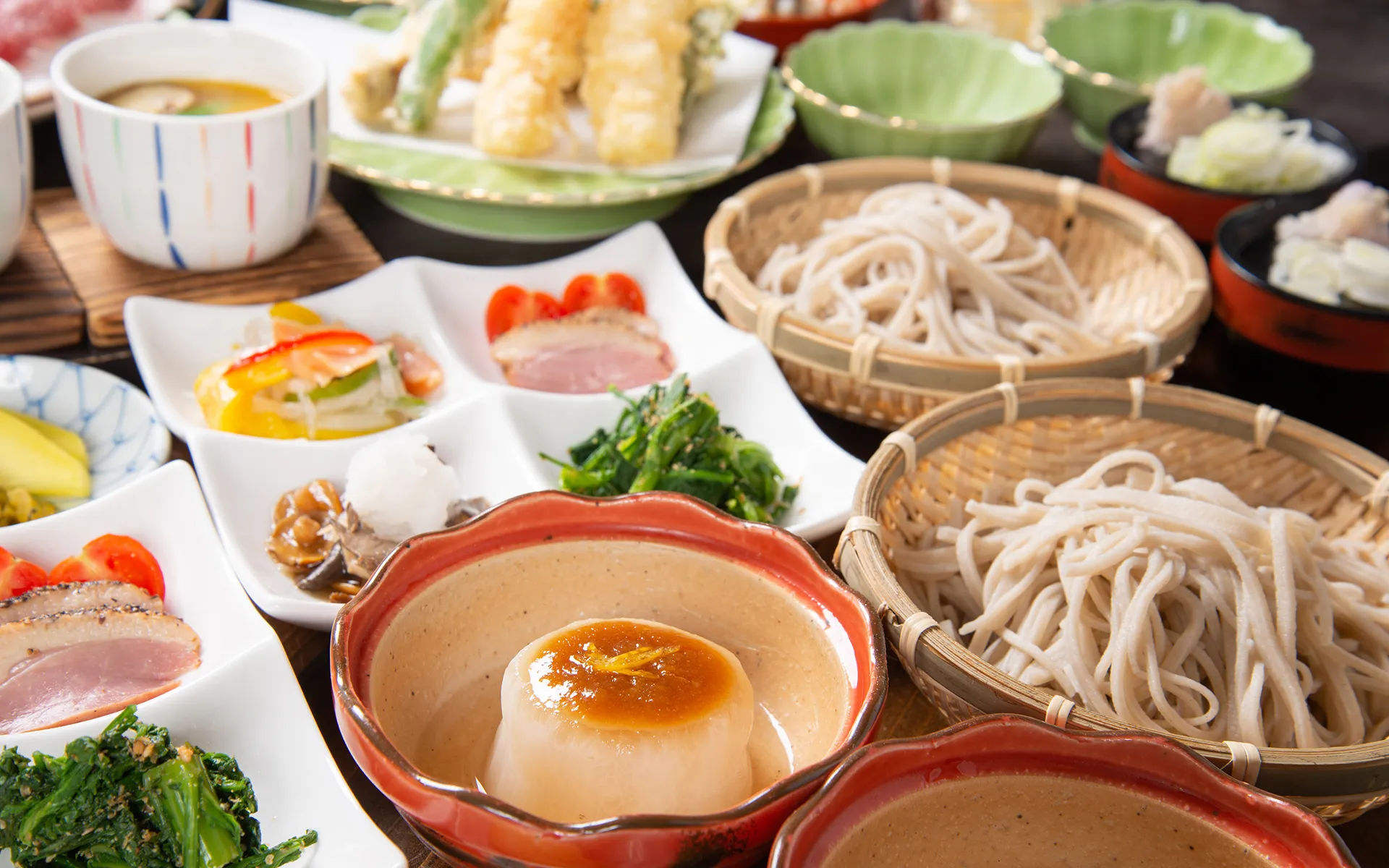 囲炉裏料理一例